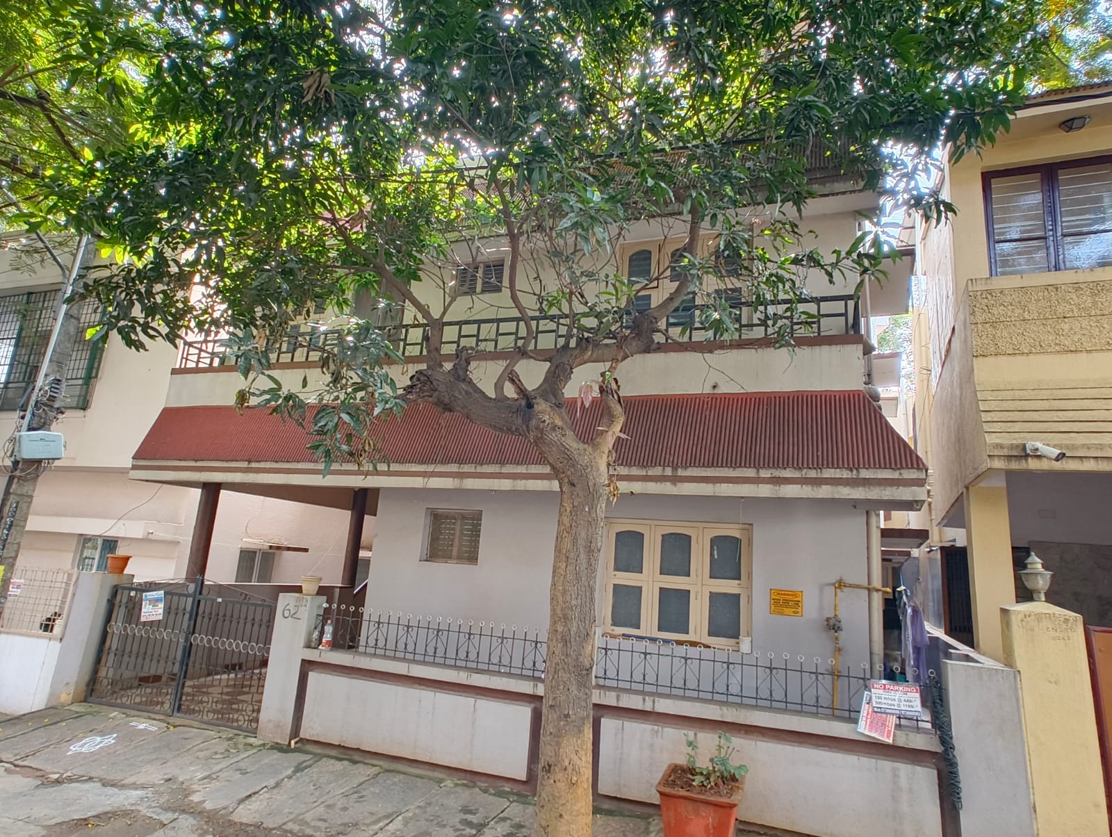 Front view of the 30 by 40 BDA independent home in Bengaluru